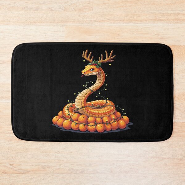 Item preview, snake christmas designed and sold by Krasnovaovaova.