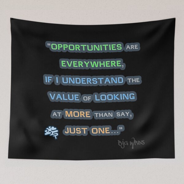 Item preview, "OPPORTUNITIES ..." Quote 12/04/2024 designed and sold by BJGWRDS.