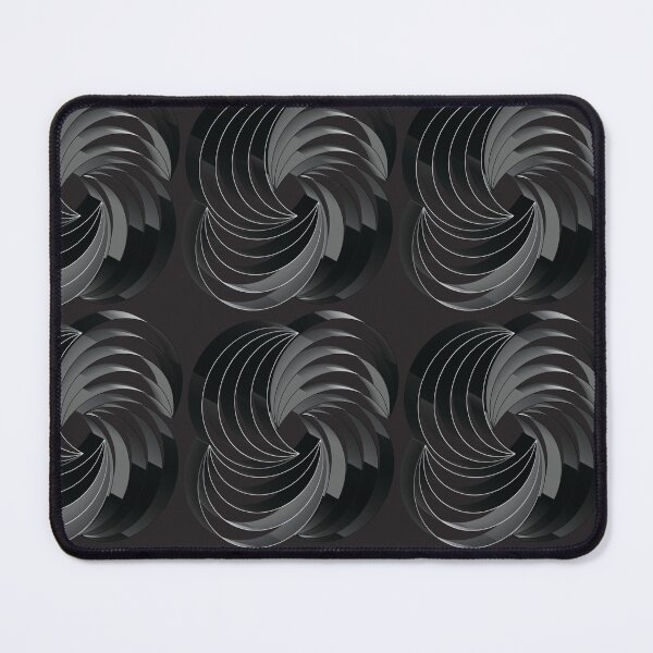 Item preview, Grey rotating  shape, texture, business, web, futuristic, pattern, symmetry designed and sold by handmadehipsters.