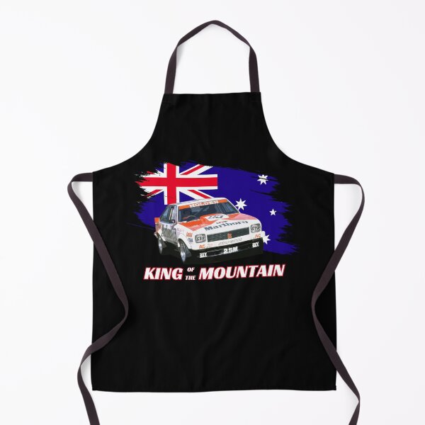 Item preview, Peter Brock King of the Mountain Aussie Flag designed and sold by radestilo.