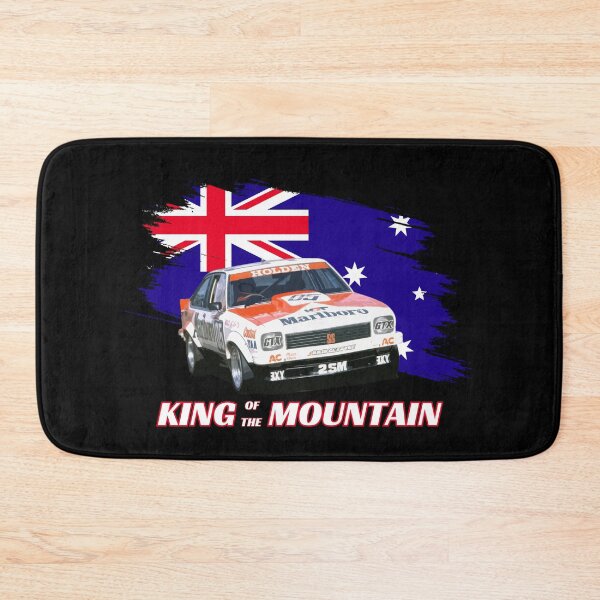 Item preview, Peter Brock King of the Mountain Aussie Flag designed and sold by radestilo.