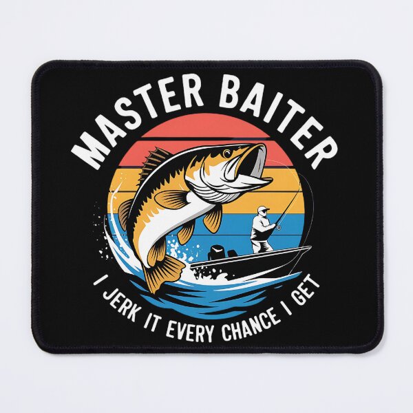 Item preview, Master Baiter Funny Fishing T-Shirt for Anglers designed and sold by TrendPrinter.