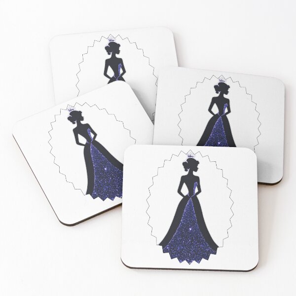 Item preview, Princess in prom dress silhouette designed and sold by All-About-Life.