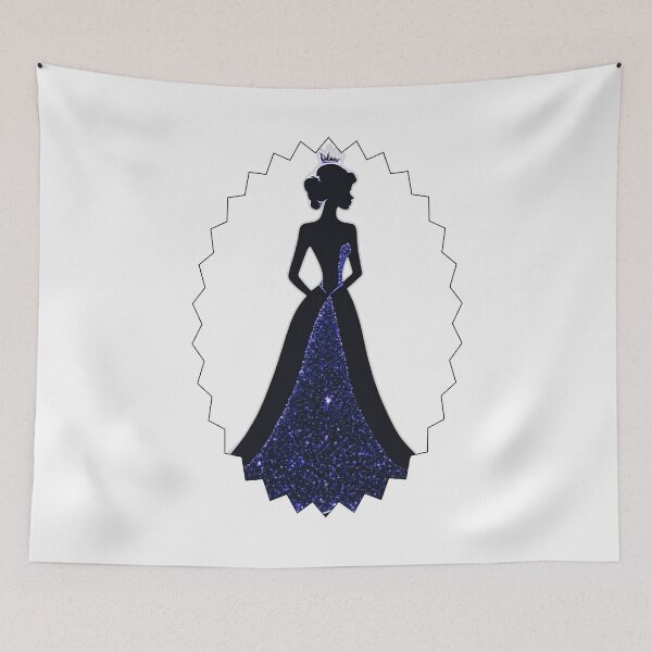 Item preview, Princess in prom dress silhouette designed and sold by All-About-Life.