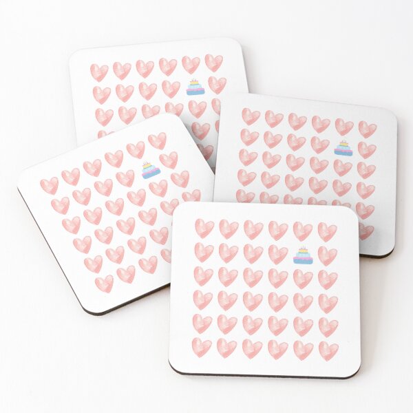 Item preview, Mini hearts and the Cake designed and sold by VeenyOcicat.