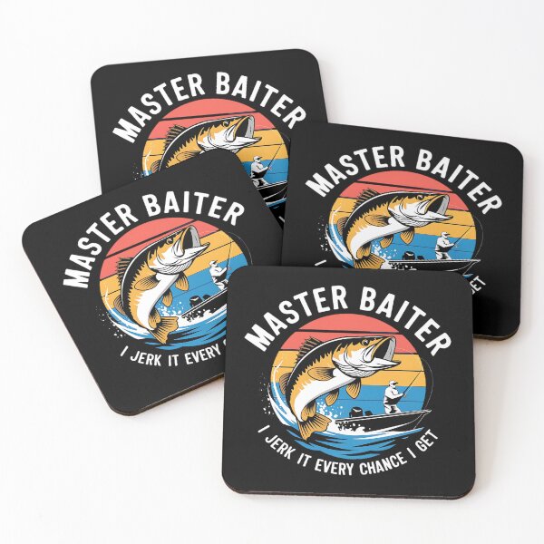 Item preview, Master Baiter Funny Fishing T-Shirt for Anglers designed and sold by TrendPrinter.