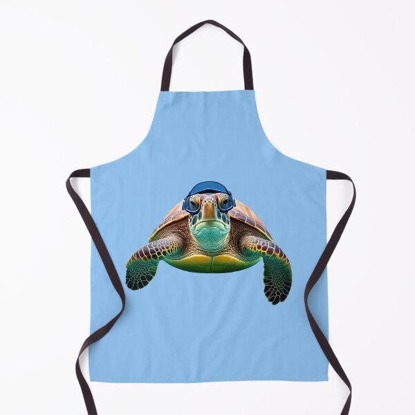 Item preview, Turtle in South Florida Lake in Goggles designed and sold by KVB Design.