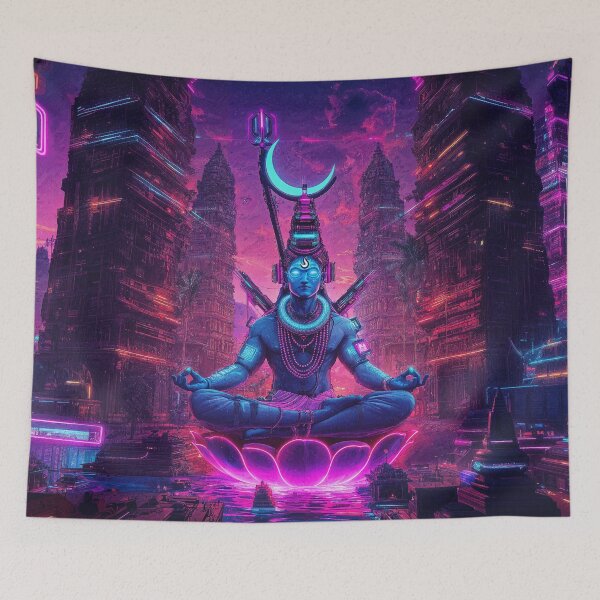 Item preview, Shiva Cyberpunk designed and sold by FuturiTravel.
