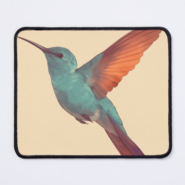 Item preview, Hummingbird kolibri, AI art designed and sold by MachinaeDreams.