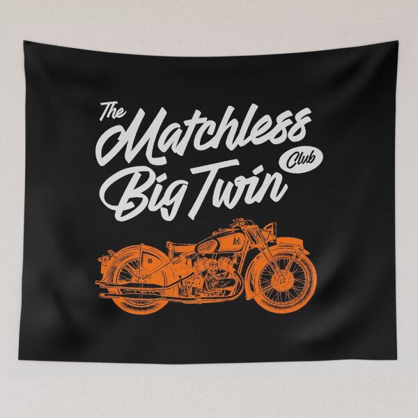 Item preview, The Matchless Big Twin Club designed and sold by IronFlyers.