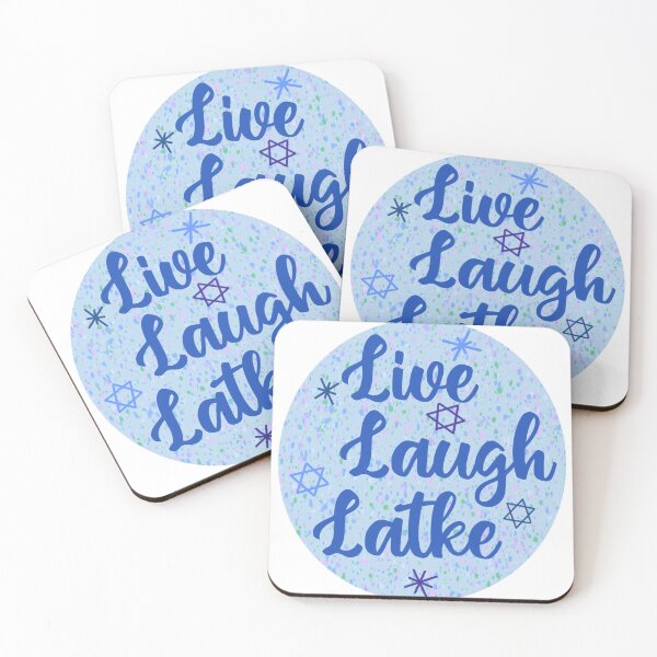 Item preview, Live, Laugh, Latke designed and sold by KnightStudios.