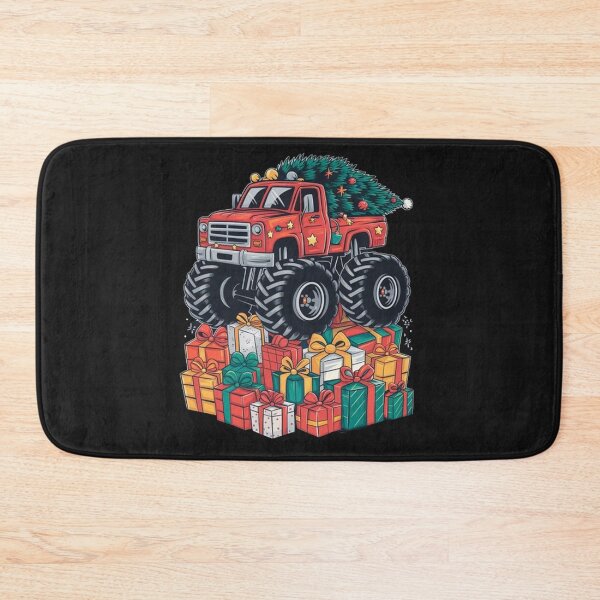 Item preview, Kids Boys Monster Truck Christmas Toddler Kids  designed and sold by SztylishDesigns.