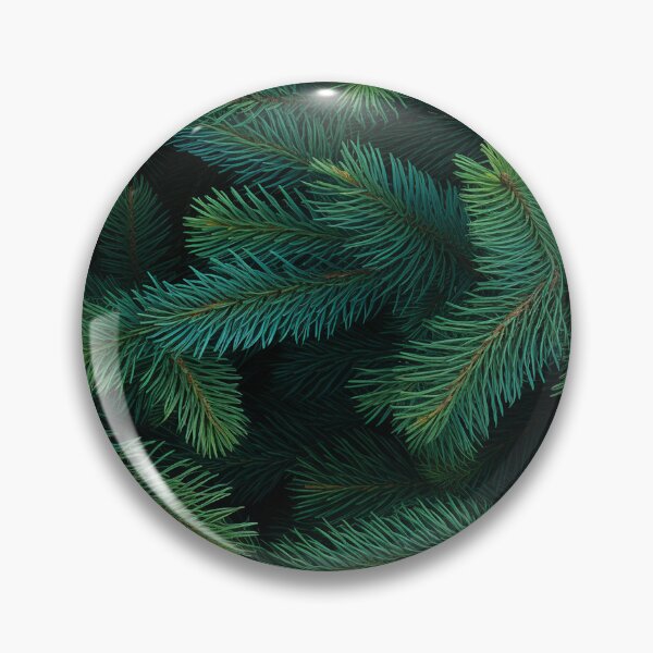 Item preview, Dark Evergreen Pine Branches designed and sold by DigitaICraft.