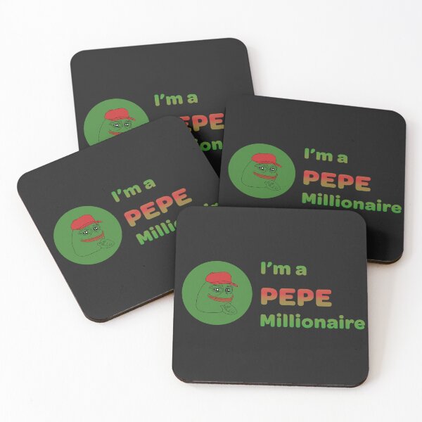 Item preview, PEPE Millionaire Crypto Art designed and sold by cabana.space.