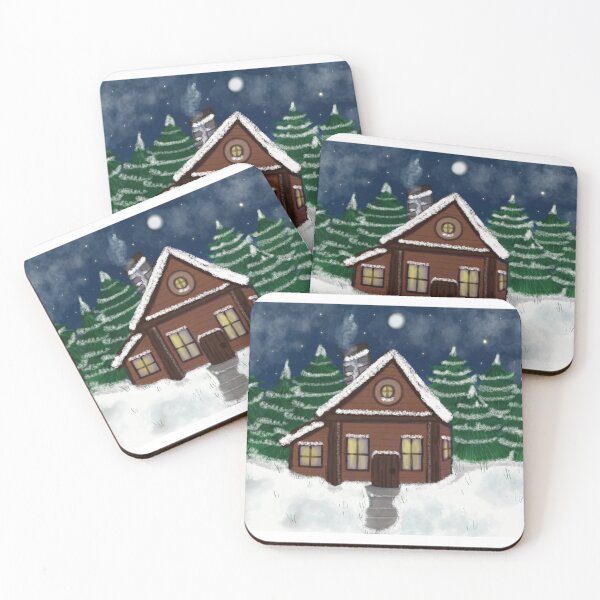 Item preview, Christmas log cabin  designed and sold by Chloecass144.