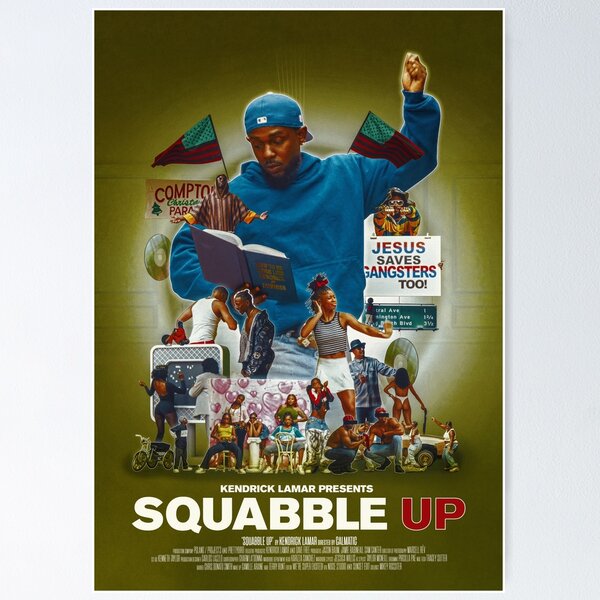 Aperçu de l'œuvre squabble up poster créée et vendue par fedeariels.