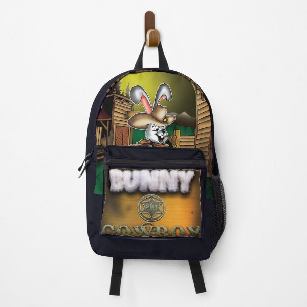 Item preview, Bunny cowboy cartoon illustration designed and sold by Dimisbarbarian.