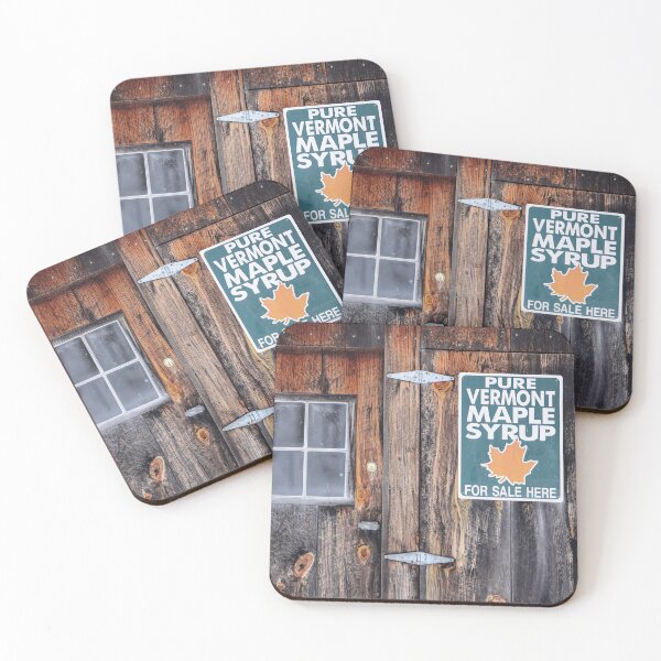 Item preview, Vermont Maple Syrup Sign - Rustic Barn Wood Photograph designed and sold by BenCrowther.