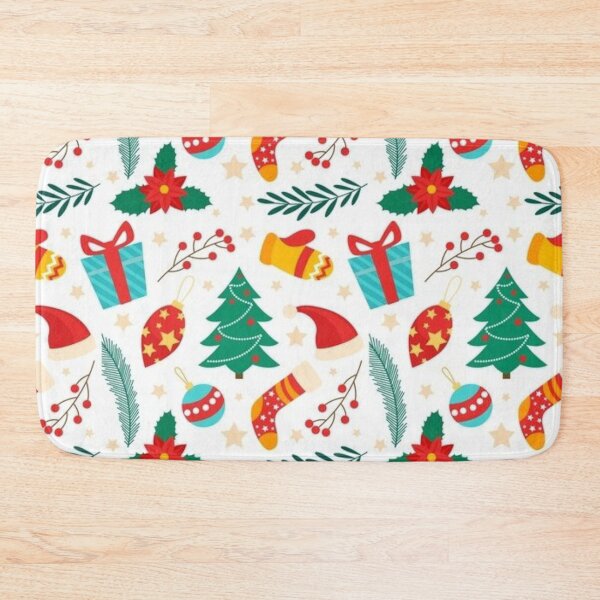 Item preview, Festive White Cat designed and sold by JonysCreativeDesigns.