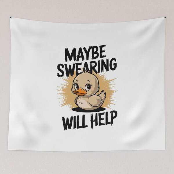 Item preview, Maybe Swearing Will Help2 designed and sold by lemurdesigns.