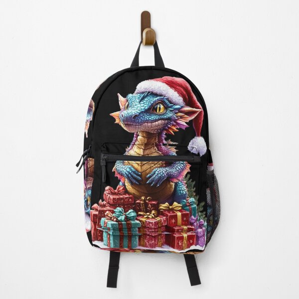 Item preview, Christmas Dragon with Gifts designed and sold by ACastilloArt.