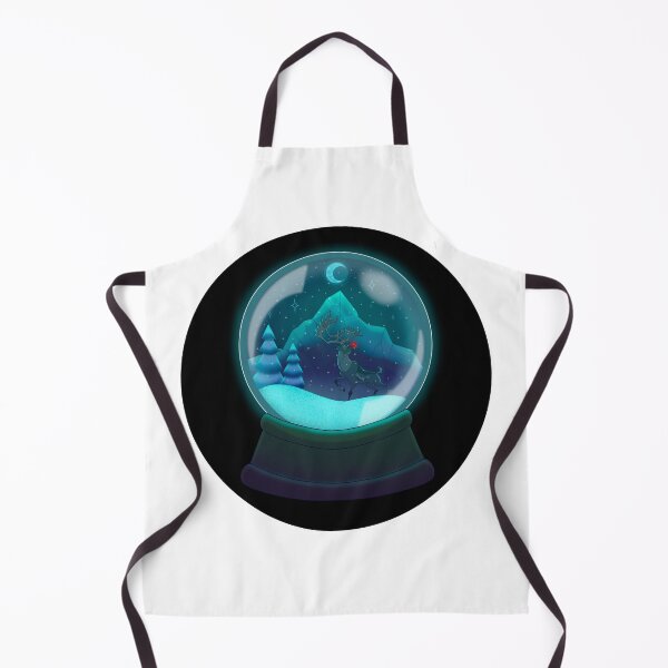 Item preview, Reindeer Snow Globe designed and sold by Upbeat-Cryptid.