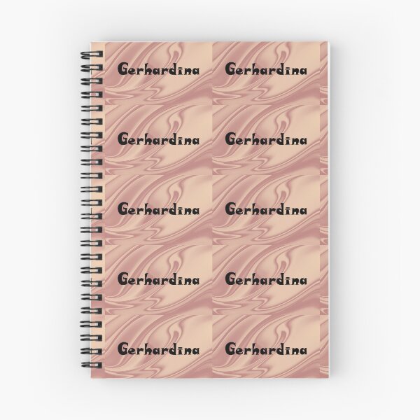 Item preview, Gerhardina Name Design - Cute Font, Minimalist, with Black Lettering :) designed and sold by Myriel-Myriel.