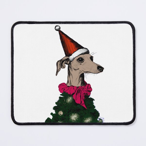 Item preview, Sleek, Chic & Seasonal - Xmas Greetings from The Italian Greyhound designed and sold by Kikimora Noctra.