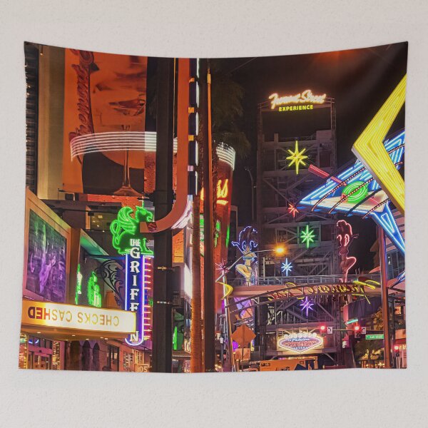 Item preview, Night lights on Fremont Street, Las Vegas designed and sold by Travelways.