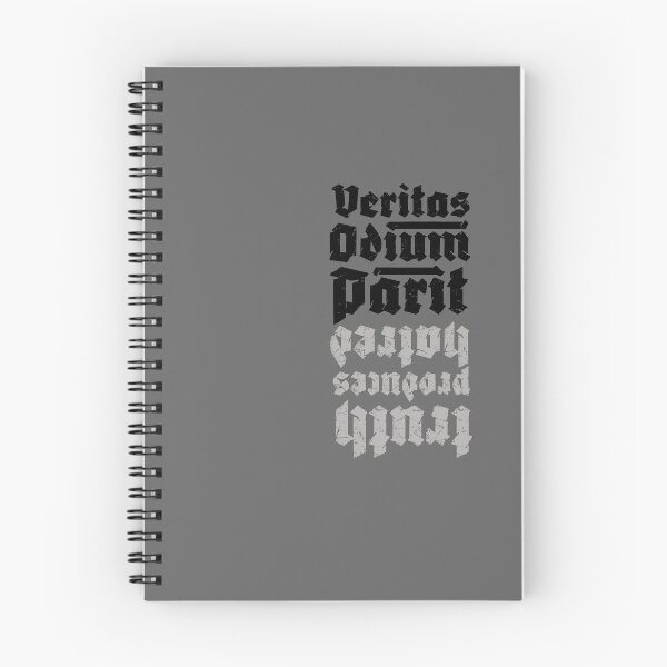 Item preview, Version2-black ink- 'Veritas-Odium Parit' - Latin-means 'Truth Produces Hatred', Truth hurts tee, type shirt-typography, top, unisex designed and sold by markmm9.