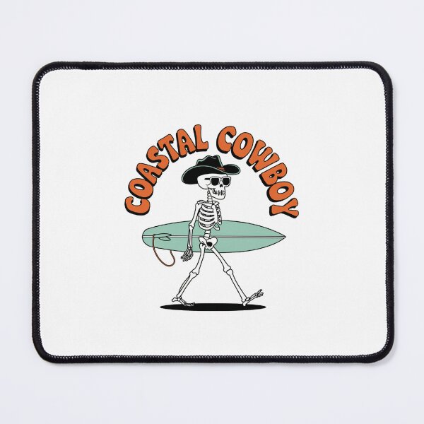 Item preview,  Coastal Cowboy – Retro Surfer Skeleton designed and sold by OldSchoolRetro.