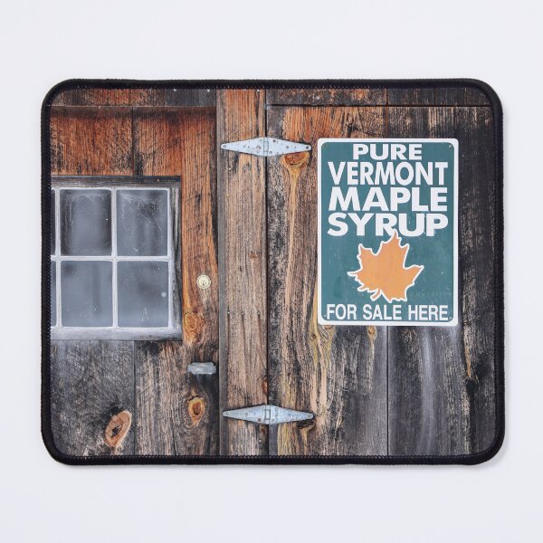 Item preview, Vermont Maple Syrup Sign - Rustic Barn Wood Photograph designed and sold by BenCrowther.