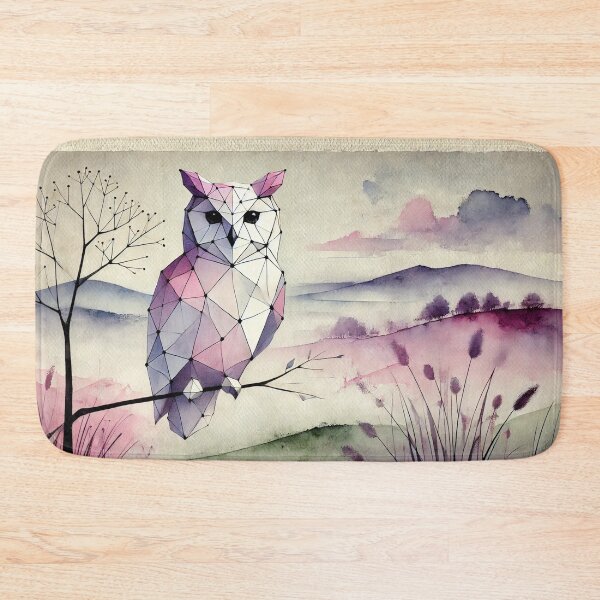 Item preview, Mystical Owl at Dusk designed and sold by wrkspc-xyz.