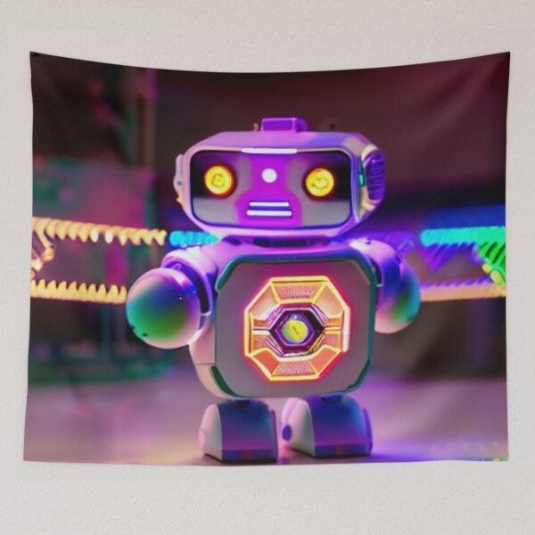 Item preview, Cute Small Robot - a toy with lights designed and sold by shakespeare1212.