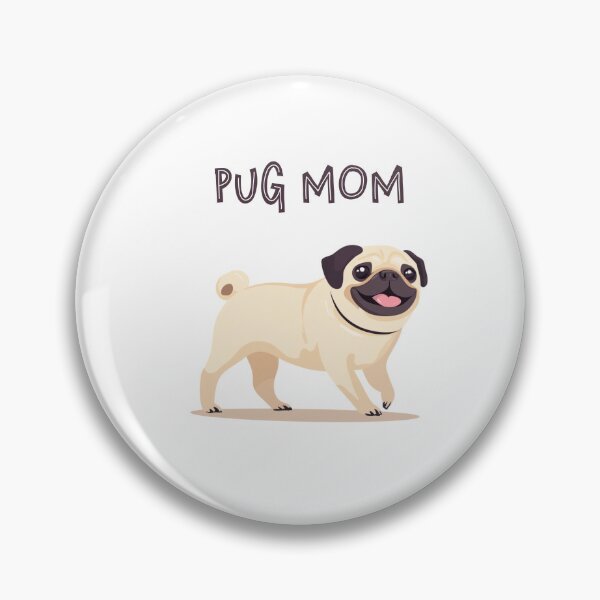 Item preview, Pug Mom Women's Pug Owner Best Dog Mom Gift designed and sold by nikikeypod.