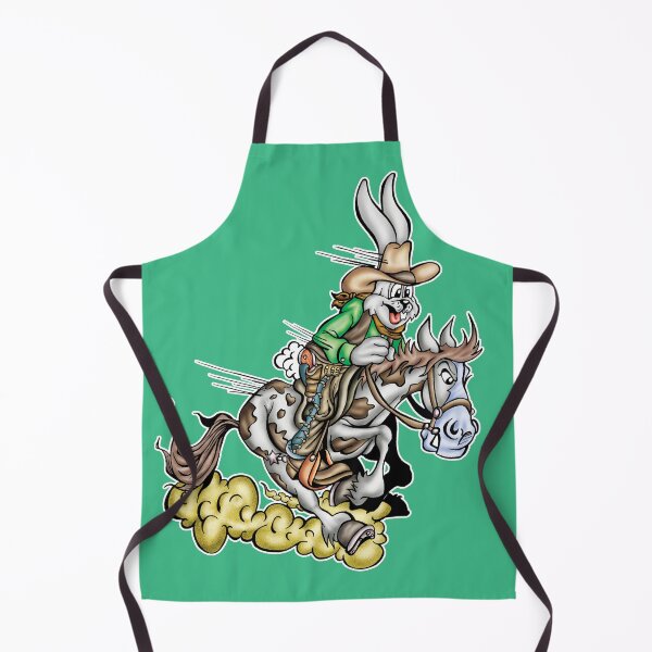 Item preview, Bunny cowboy cartoon illustration designed and sold by Dimisbarbarian.