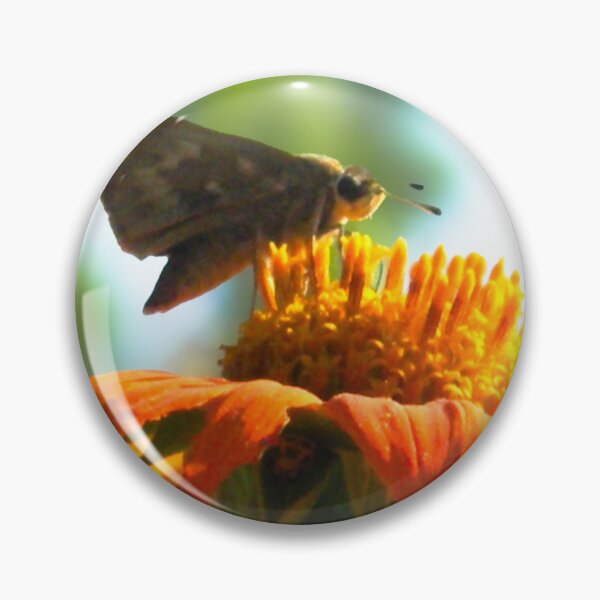 Item preview, Two Butterflies On An Orange Flower designed and sold by LensLily.