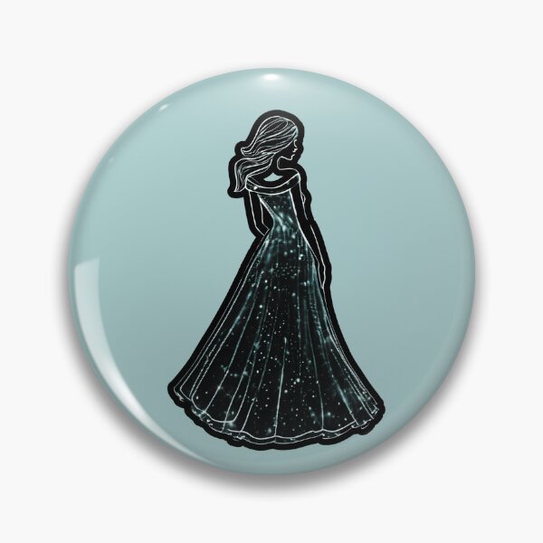 Item preview, Princess in prom dress silhouette designed and sold by All-About-Life.