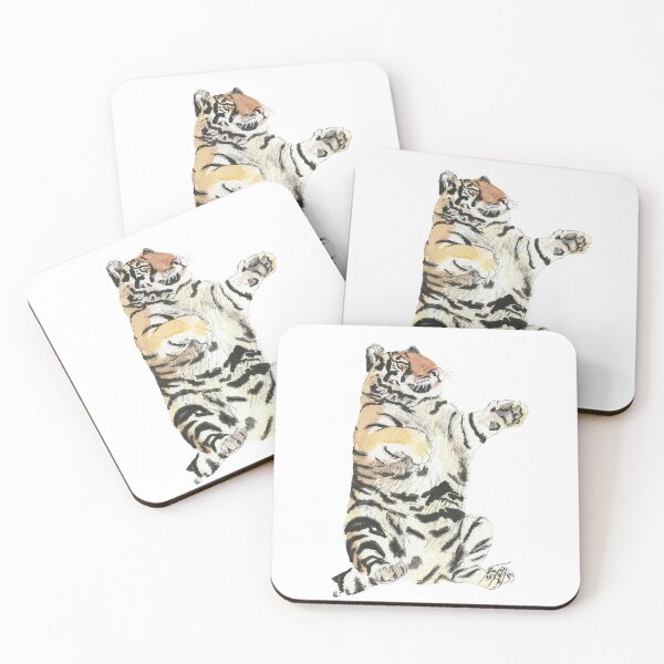Item preview, Chubby Tiger (Hand Drawn Design) designed and sold by Studio Bajcsin.