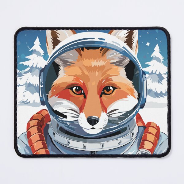 Item preview, Winter Inspired Space Cadet Fox designed and sold by CosioInc.