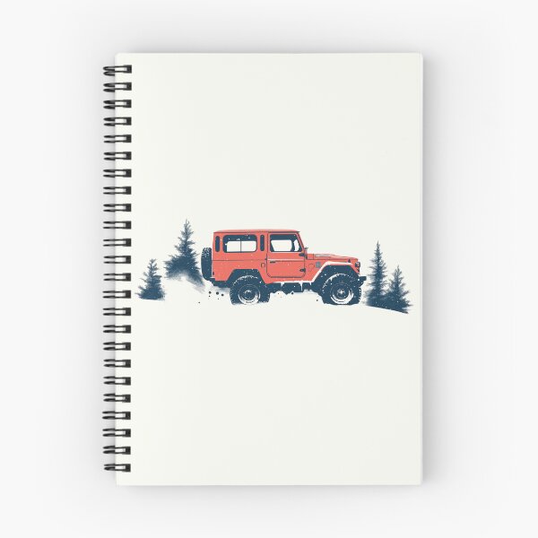 Item preview, Toyota Land Cruiser J40 Dashing through the snow designed and sold by blackdogshop.
