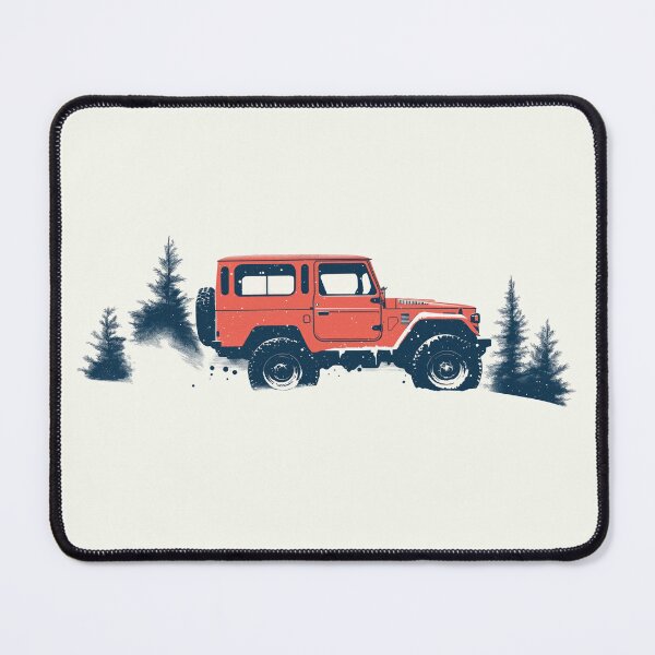 Item preview, Toyota Land Cruiser J40 Dashing through the snow designed and sold by blackdogshop.