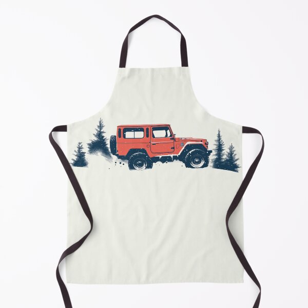 Item preview, Toyota Land Cruiser J40 Dashing through the snow designed and sold by blackdogshop.