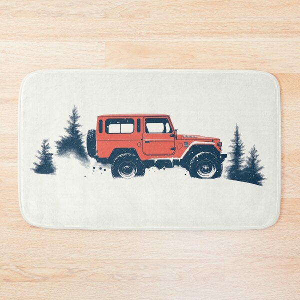 Item preview, Toyota Land Cruiser J40 Dashing through the snow designed and sold by blackdogshop.
