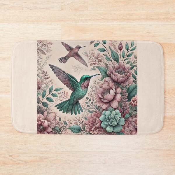 Item preview, Timeless Beauty Hummingbird and Floral Design designed and sold by Diego Re.