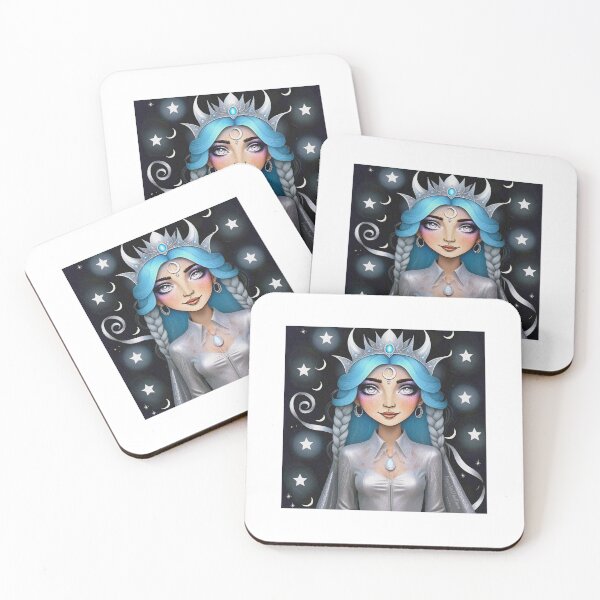 Item preview, The Lunar Witch Selene Devotee designed and sold by FawnAndTheMoon.