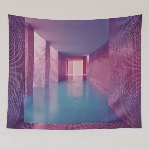 Item preview, Pink Serenity Corridor designed and sold by Viktor Surzhko.