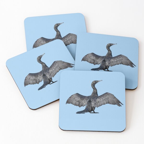 Item preview, Little Black Cormorant Color Design  designed and sold by designsasstultd.