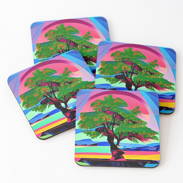 Item preview, Cherry tree amidst rocks 1 designed and sold by George Hutton Hunter.