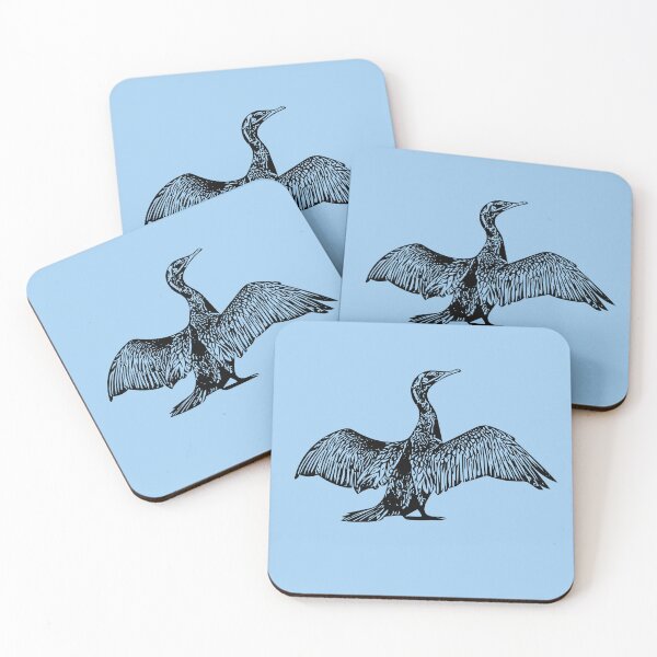 Item preview, Little Black Cormorant Black Design  designed and sold by designsasstultd.